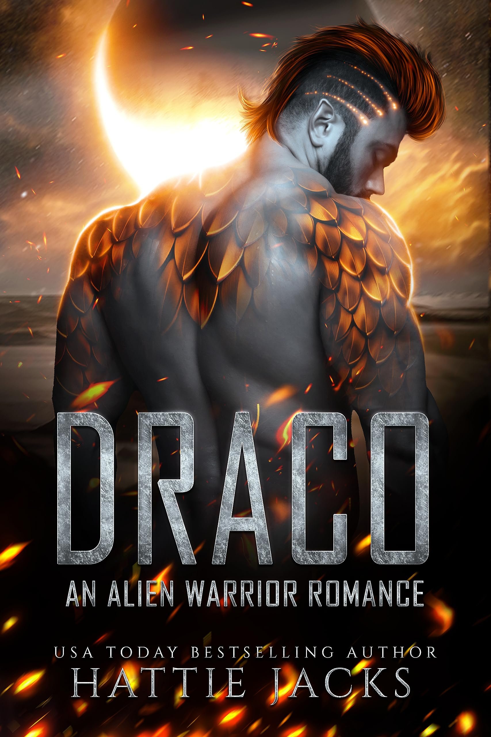 Draco: An Alien Warrior Romance (Fated Mates of the Sarkarnii Book 1) Cover